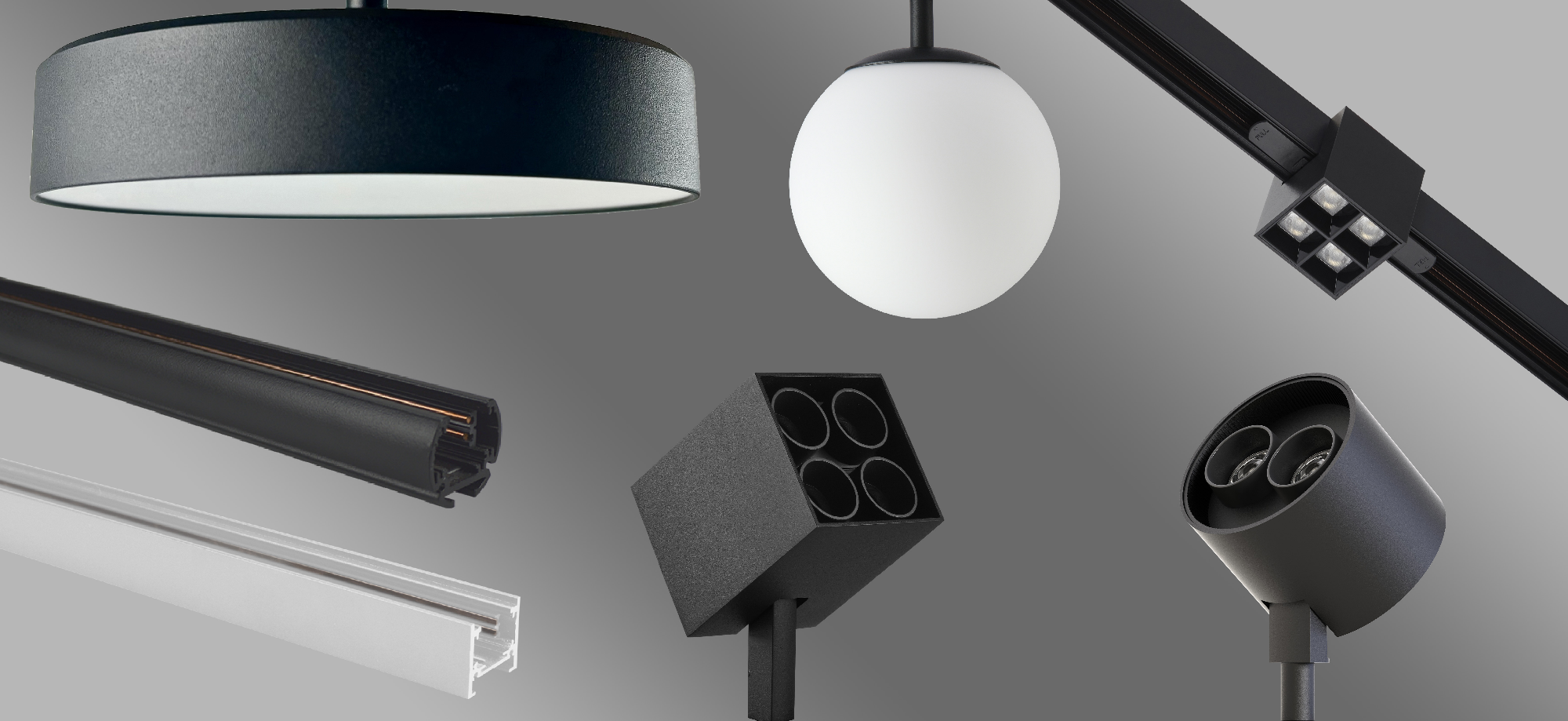 Neue Kollektion von Magnetschienen-Leuchten