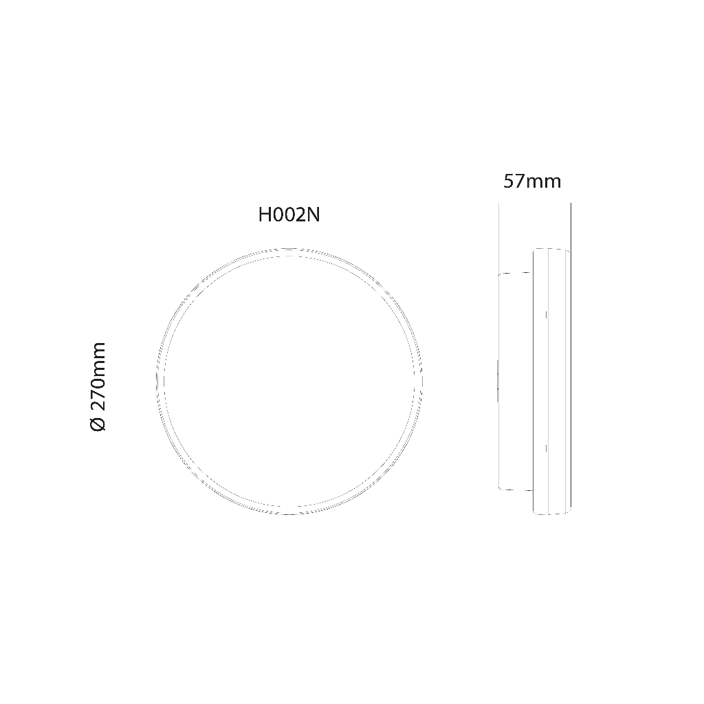 Esquema Dimensional H002N