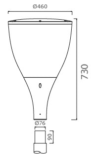 Esquema Dimensional V301Np