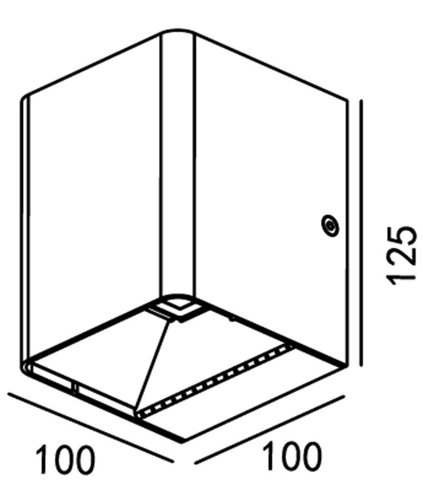 Esquema Dimensional H160W