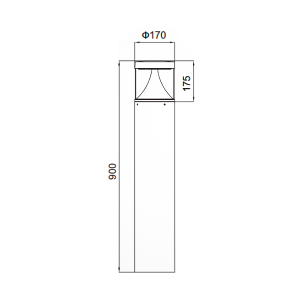 Esquema Dimensional V521W