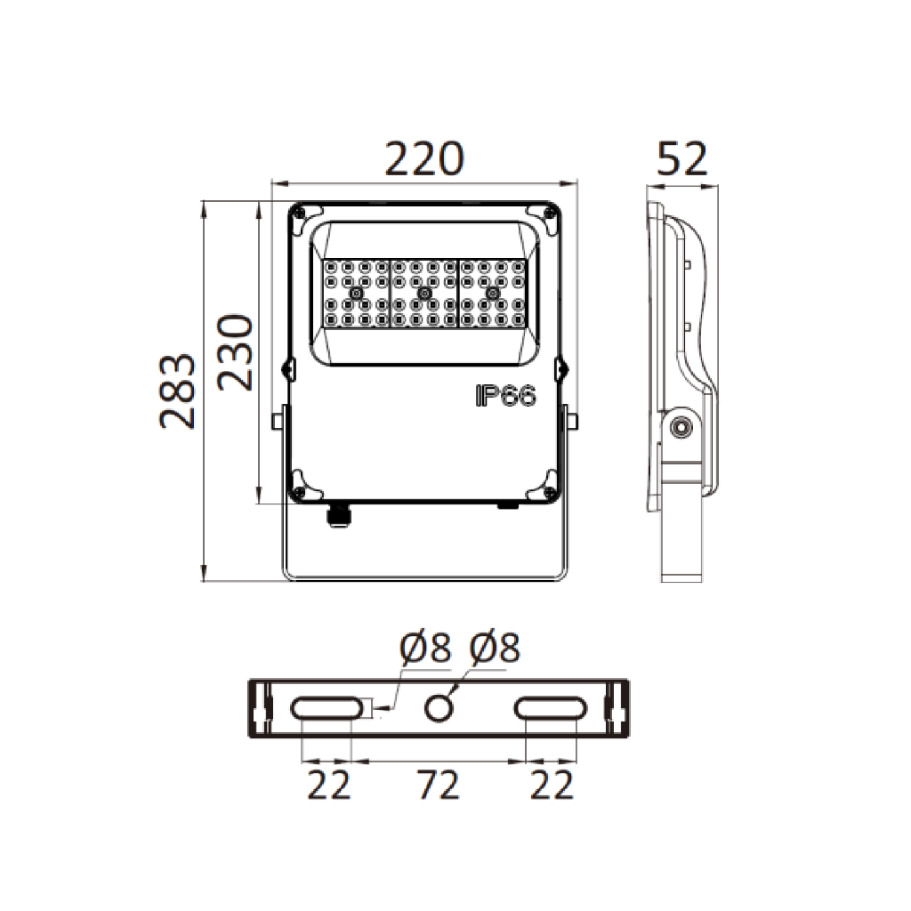 Esquema Dimensional F710CCT