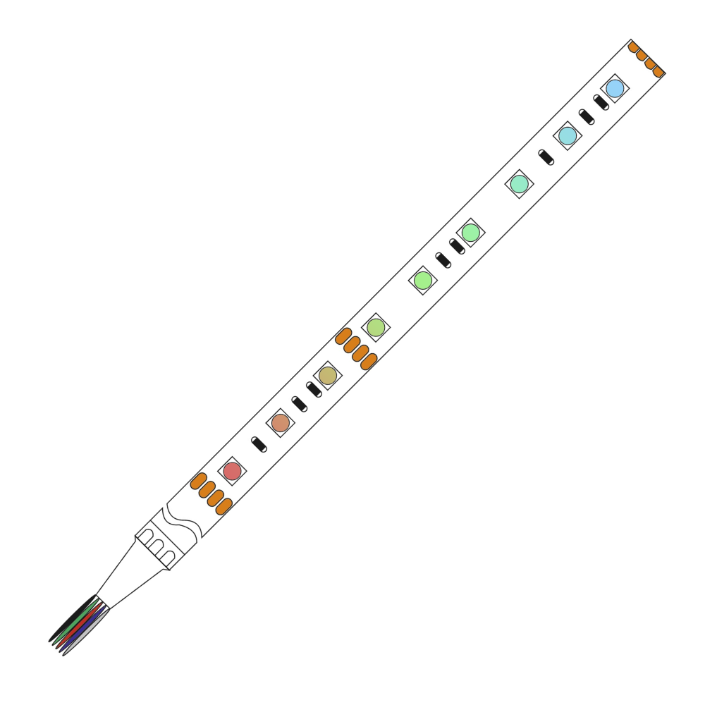 Imagen del artículo RGB-12W-IP20-12V-5M