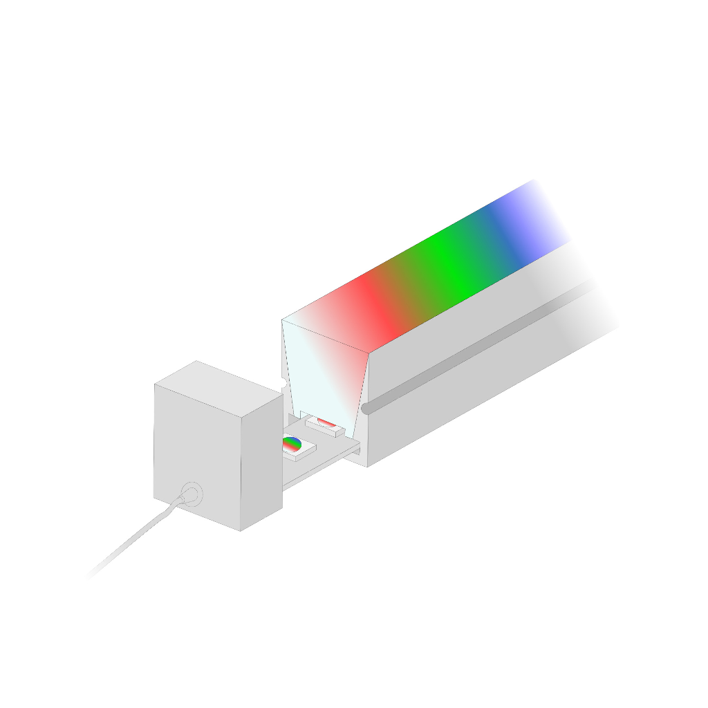 Imagen del artículo NEON1-19,2W-IP67-24V-RGB+F-CORTE