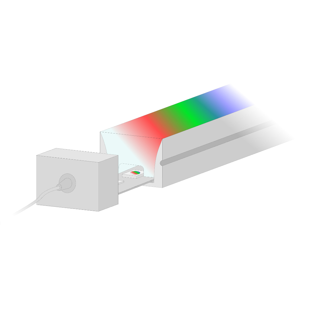 Imagen del artículo NEON2-19,2W-IP67-24V-RGB+F-CORTE