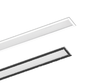 Via recessed