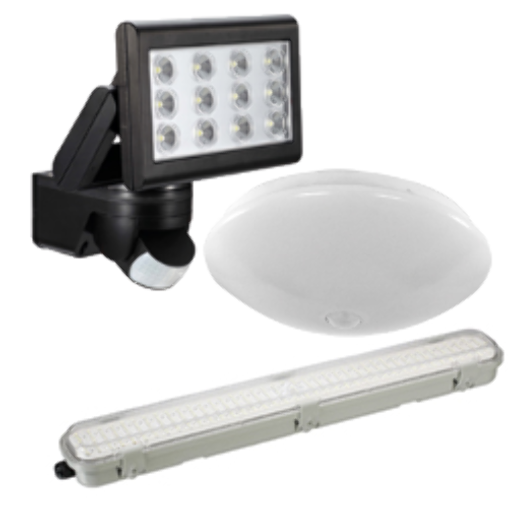 Iluminación LED + detector